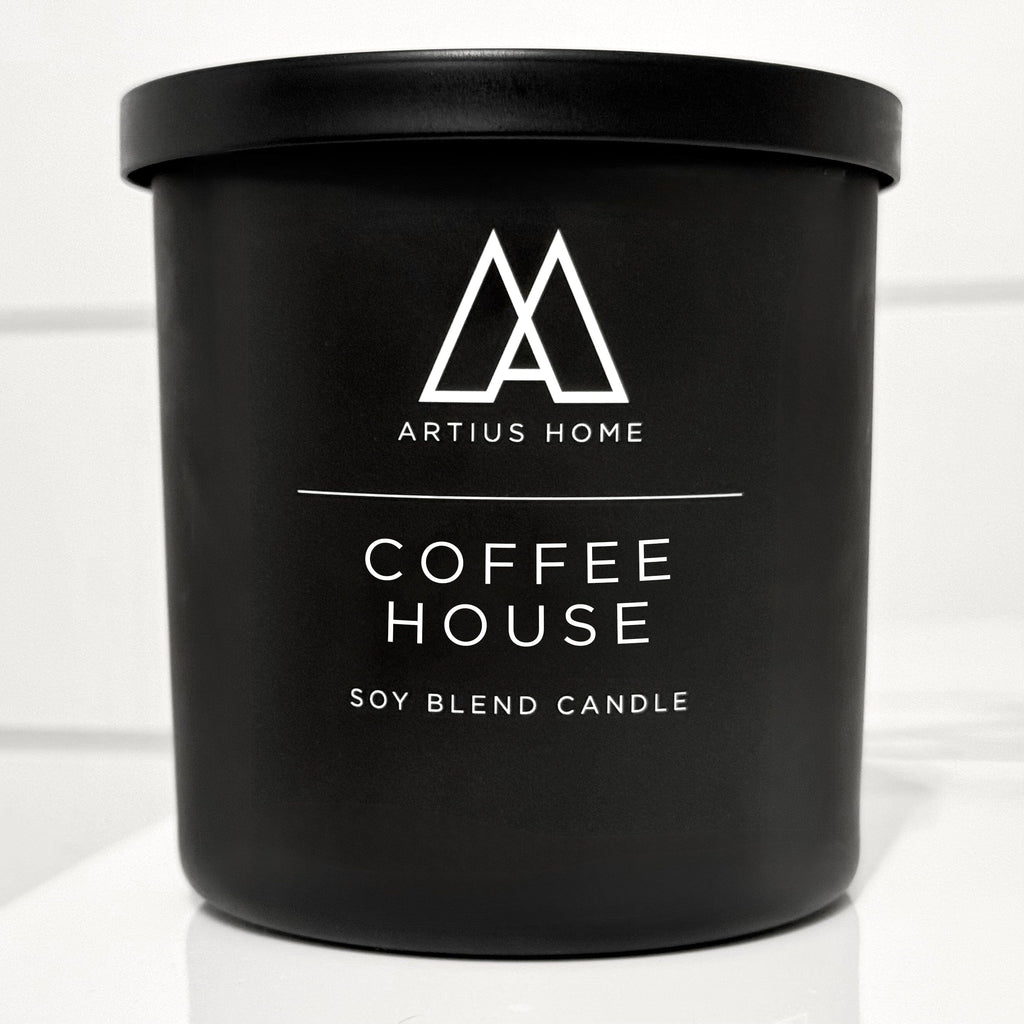 Soy Blend Wood Wick Candle - Coffee House