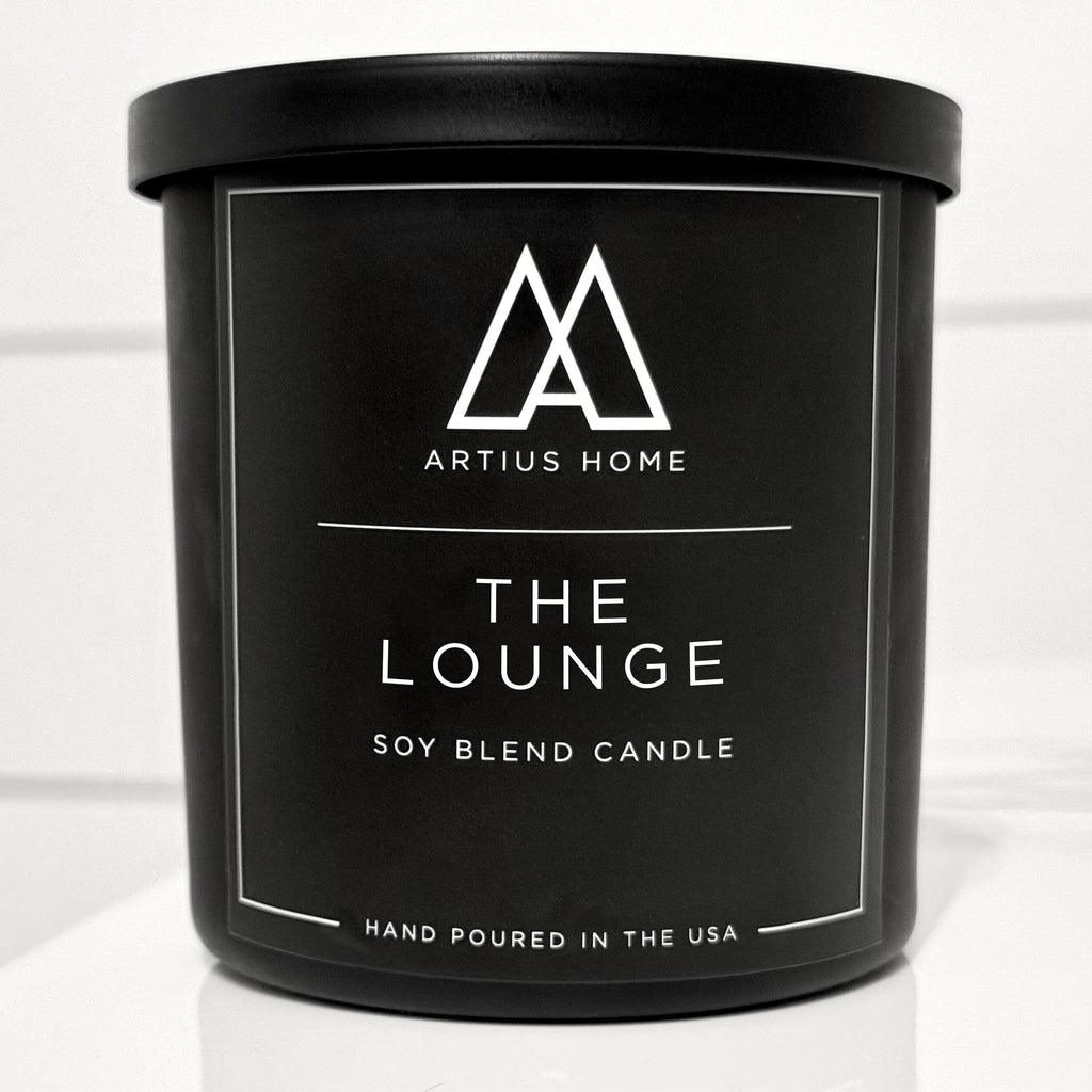 Soy Blend Wood Wick Candle - The Lounge