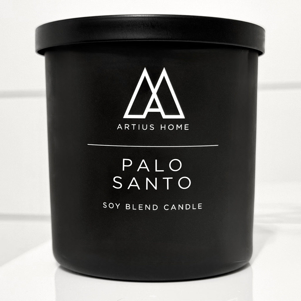 Soy Blend Wood Wick Candle - Palo Santo