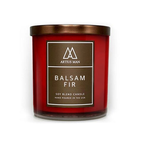 Balsam Fir Candle - Soy Blend - Wood Wick