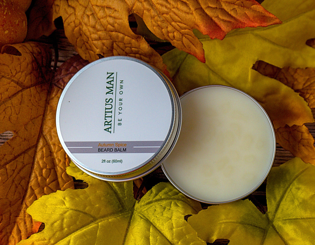 autumn spice beard balm