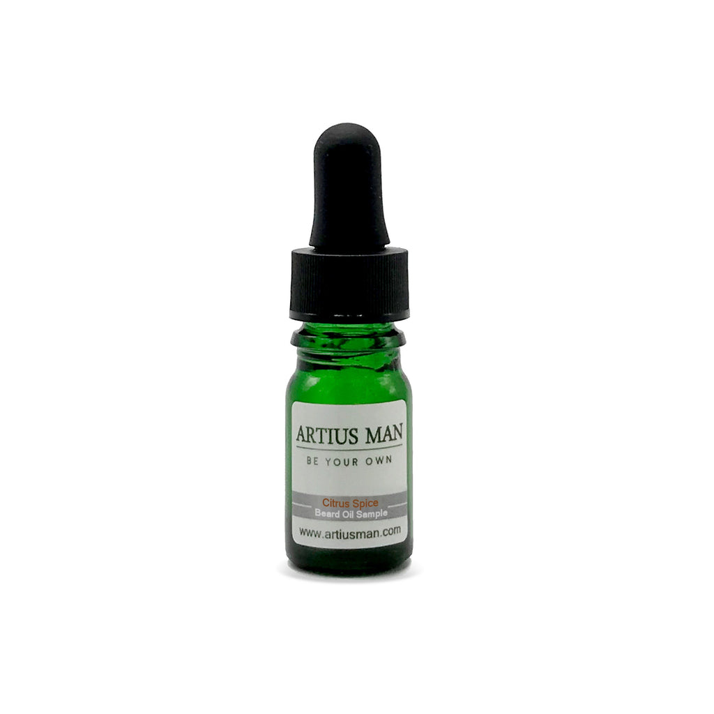 Citrus Spice Beard Oil Sample - Artius Man